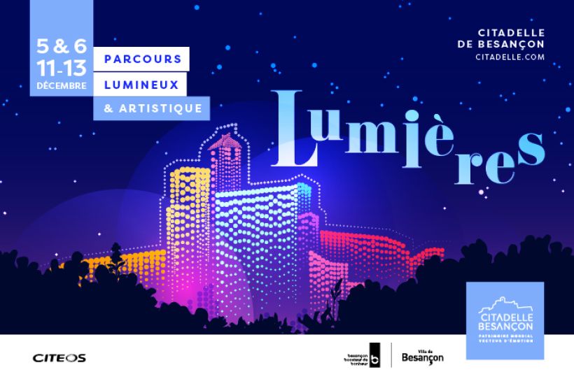 Lumières : parcours lumineux et artistique