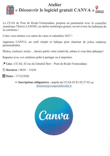 Atelier : Découvrir le logiciel gratuit Canva