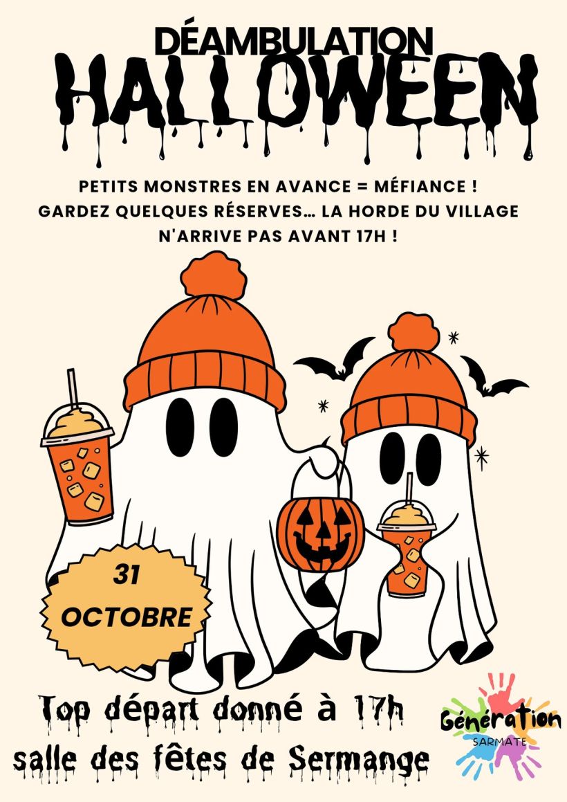 DéAMBULATION HALLOWEEN