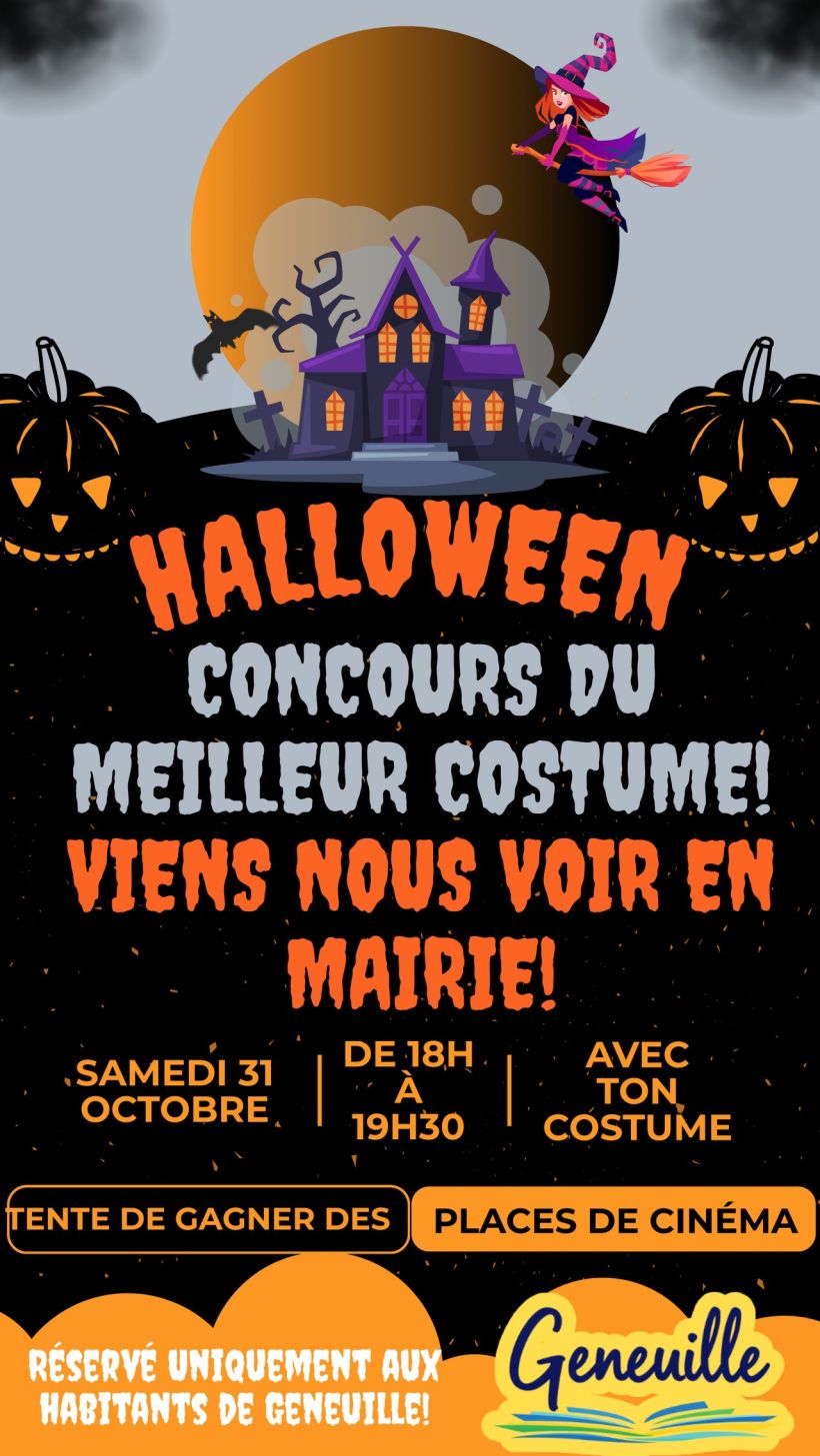 GRAND CONCOURS d'HALLOWEEN