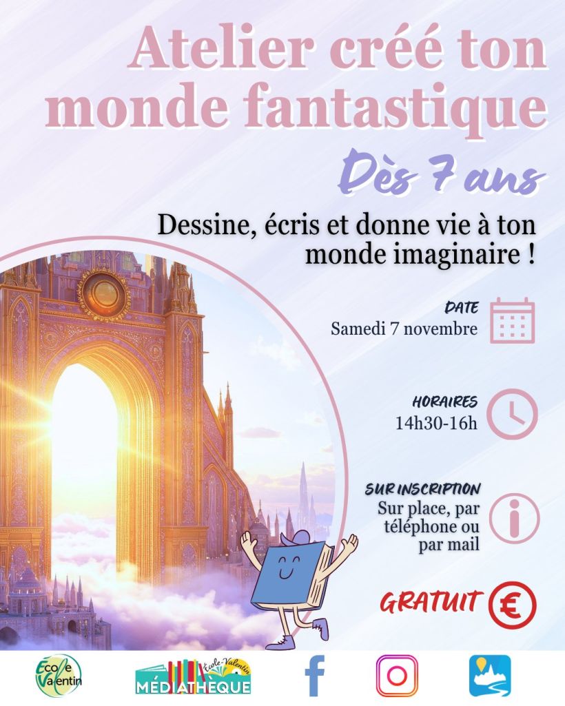 ATELIER CRÉE TON MONDE FANTASTIQUE