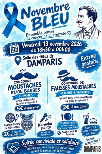 soirée Novembre bleu
