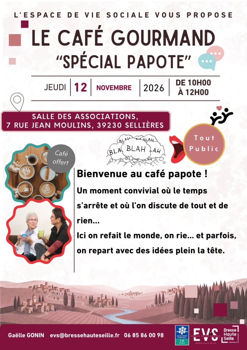LE CAFÉ GOURMAND "SPÉCIAL PAPOTE"