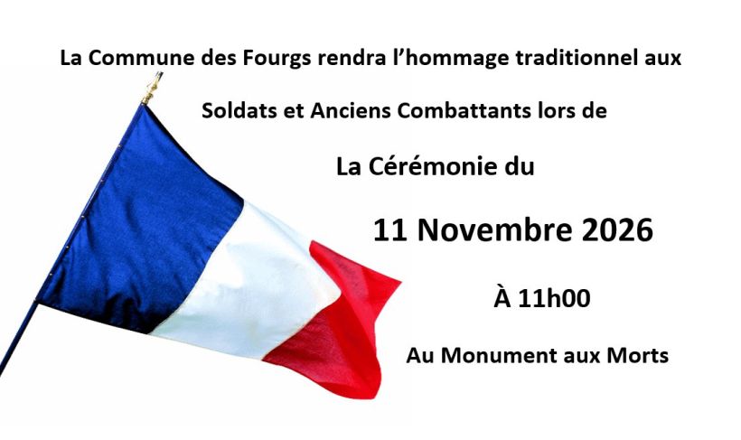 Commémoration de l'Armistice