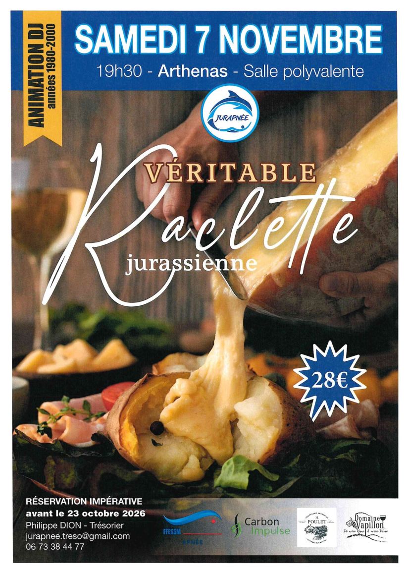 Soirée raclette jurassienne
