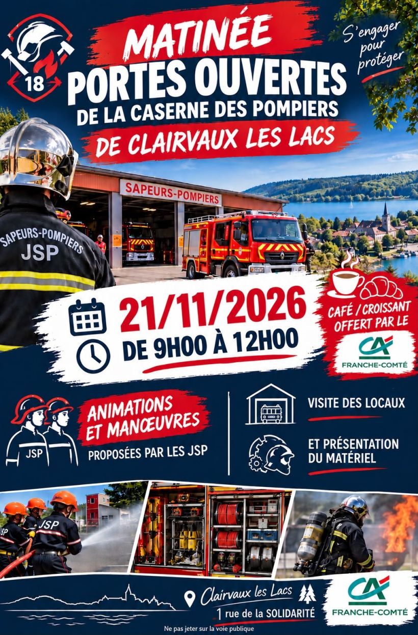 Portes ouvertes des Sapeurs-Pompiers