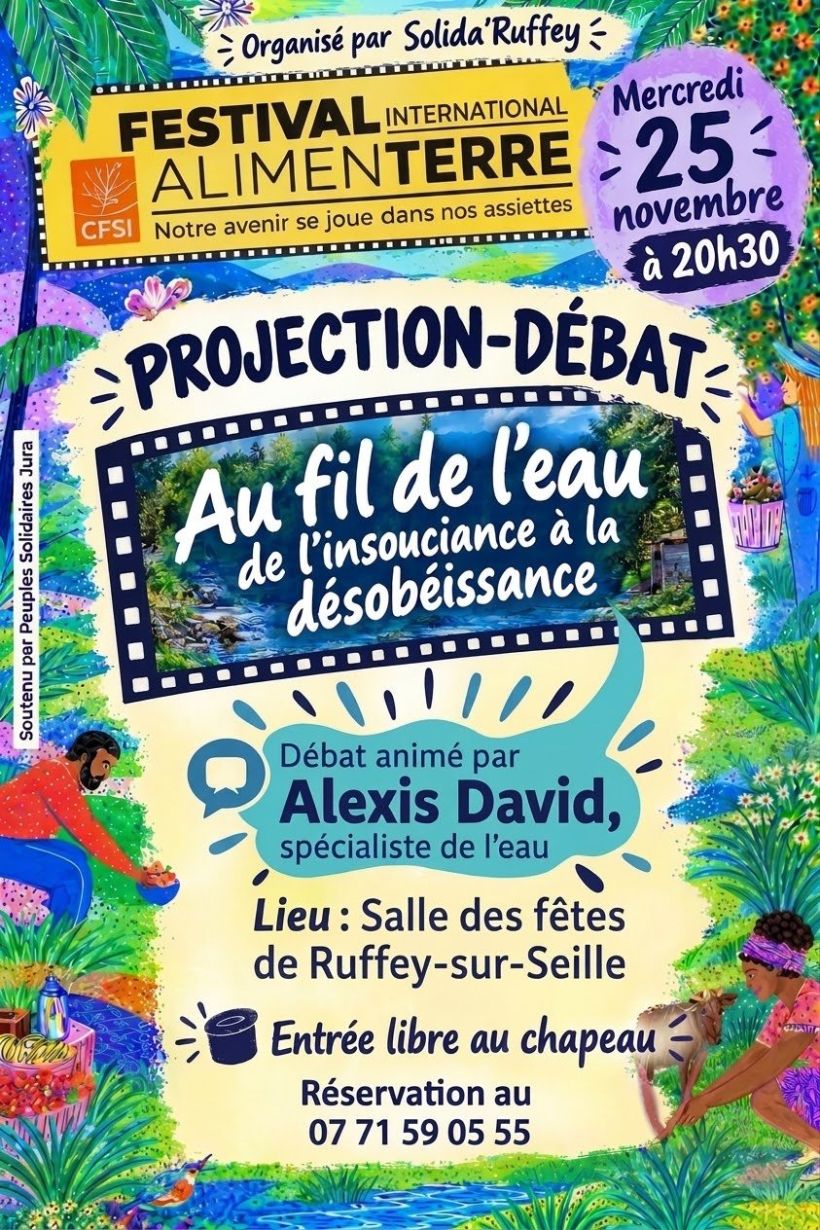 Projection-débat "Au fil de l'eau"