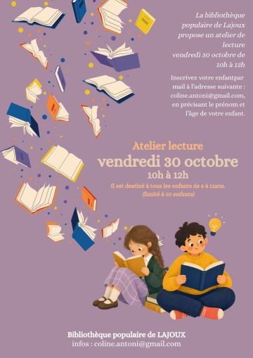 Atelier lecture Enfants