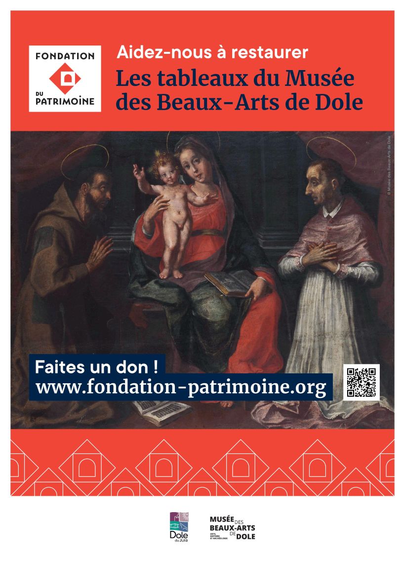 Lancement de l'appel aux dons pour la restauration de trois oeuvres
