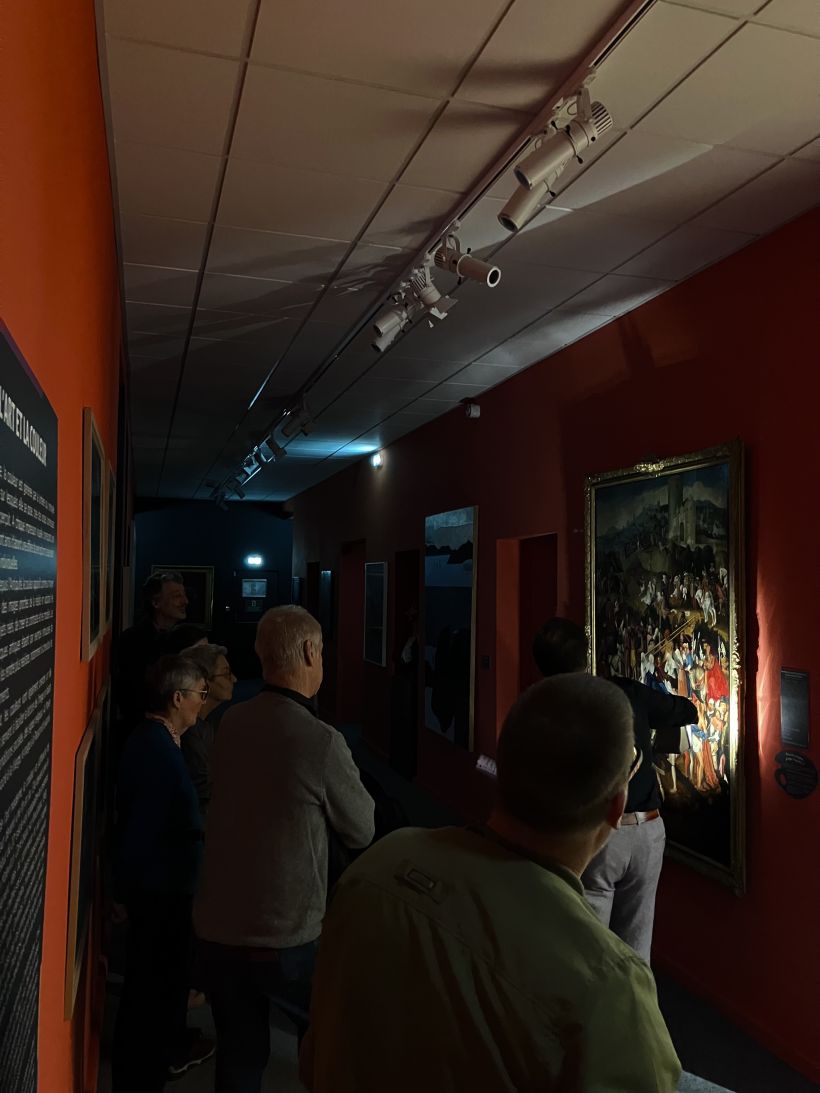 Visite à la lampe torche