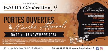 Portes ouvertes du Domaine Baud & marché artisanal