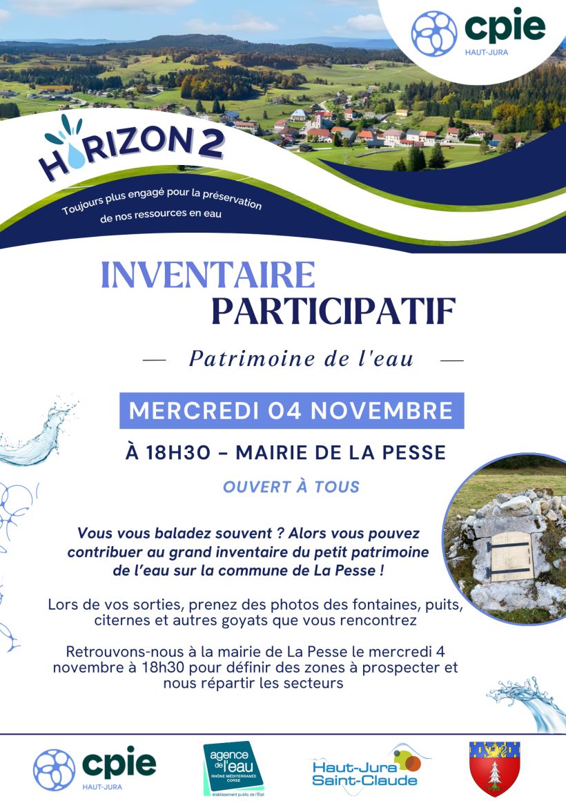 Inventaire participatif sur l'eau