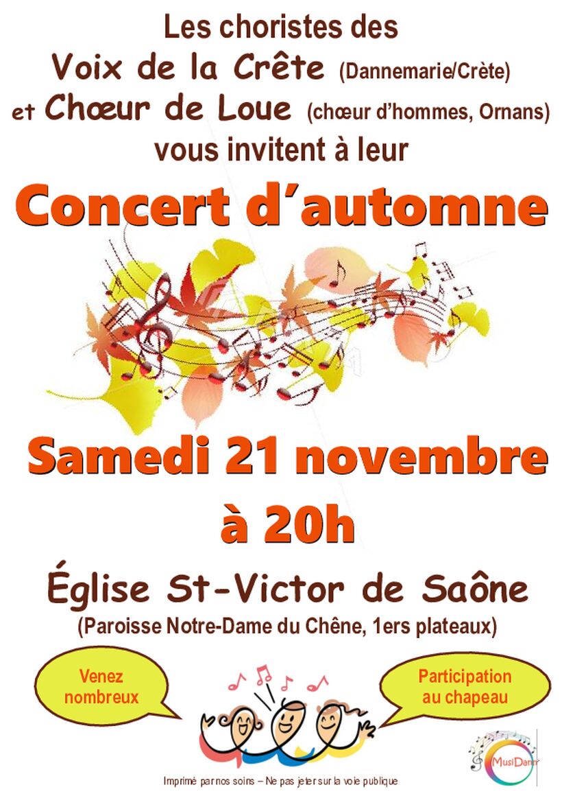 Concert d'automne
