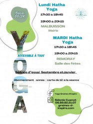 Yoga Graines d'inspire